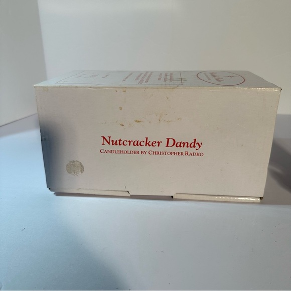 Christopher Radko Single Nutcracker Dandy Candleholder 2003 Christmas Multicolor - Picture 10 of 12